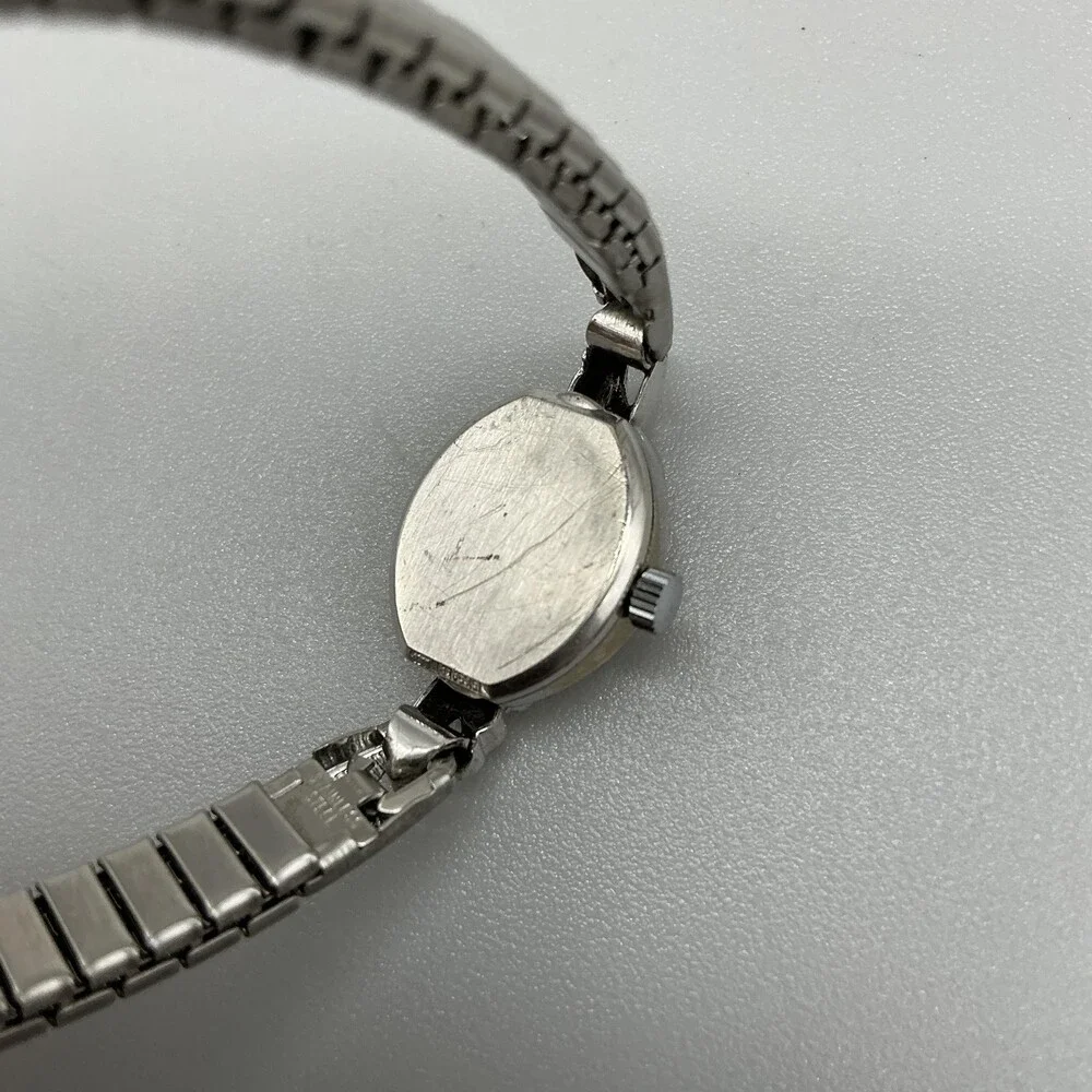 Vintage Longines Swiss Womens Watch 15mm 10K Gold Filled Stretch Manual Wind